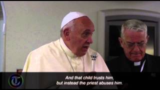 Pope compares child abuse to Satanic Mass [upl. by Gairc]