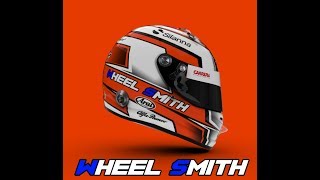 F1 2018 Helmet for Wheel Smith  Sutil69FU Career Driver [upl. by Elinet]