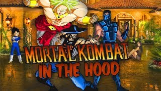 Mortal Kombat In The Hood  Broly Vs Vegeta  ANIMATION [upl. by Oetam]