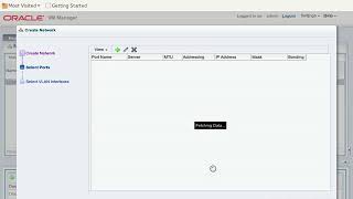 Oracle VM  Add Network [upl. by Airamanna]