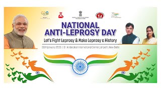 National Anti Leprosy Day 2023  Live Programme [upl. by Aire230]