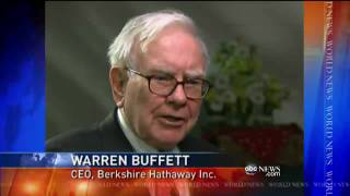 Warren Buffett on Fixing the Economy [upl. by Aisereht]