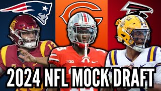 2024 NFL Mock Draft FINAL TOP 18 DRAFT ORDER [upl. by Melentha883]