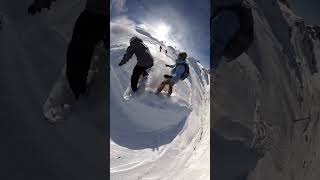 Skifahrer haben die Klippe nicht kommen sehen Quelle galdoronconstruction auf IG [upl. by Pelaga]