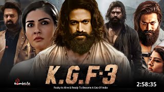 Kgf 3 Full Movie In Hindi Dubbed 2024 Release Date  Yash  Prabhas  Latest Movie  Kgf 3 Trailer [upl. by Ednarb]