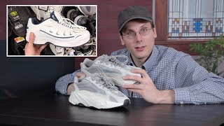 Yeezy 700 V2 quotStaticquot Similar Shoes at Walmart [upl. by Okoyik100]