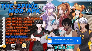 DOWNLOAD THE SPIKE MOD APK TERBARU V58124  Unlimited Volleyball amp Unlock All Character SS [upl. by Narda]