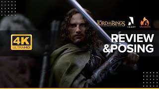 InArt Aragorn Review and Posing  4K  The Lord of the Rings [upl. by Buna761]