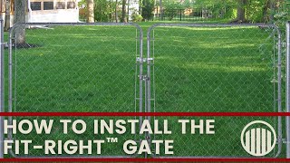 FitRight® Adjustable Walk Gate Installation [upl. by Aticnemrac65]