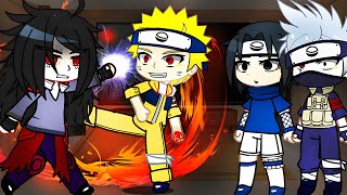 Naruto friends react to 4th Great Ninja War  Gacha Club [upl. by Mercado]