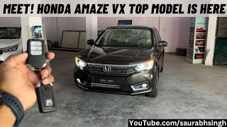 Meet Honda Amaze VX manual 2024 Price amp Features ❤️New Honda Amaze Top Model VX Detailed Review [upl. by Kassity]