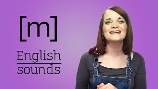 Learn English Pronunciation  Sound  m   British Pronunciation practice [upl. by Hew]