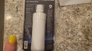 LG LT1000P  Replacement Refrigerator Water Filter Quick Review [upl. by Ynogoham680]