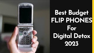 Best Budget FLIP PHONES for Digital Detox [upl. by Maybelle]