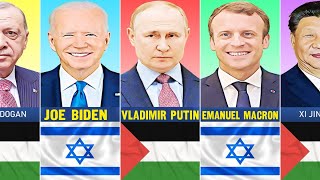 World Leaders that Support Palestine and Israel [upl. by Boylan]