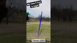 Titleist U505 2 Iron is a weapon [upl. by Gunning]