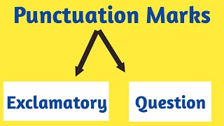 Punctuation Marks rules Question mark and exclamation mark in English grammar [upl. by Caressa]