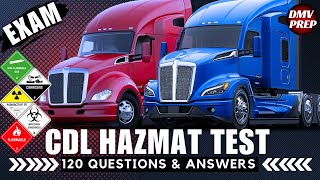 Pass CDL Hazmat Test Questions and Answers 2024 [upl. by Yaral]