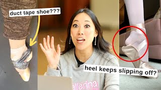 Pointe Shoe Fitter Reacts to DIY Ballet Customizations [upl. by Neda]