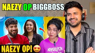 PAKISTANI REACTS TO NAEZY OP 🤣🔥  BIGGBOSS  Saloni Singh [upl. by Arawaj]