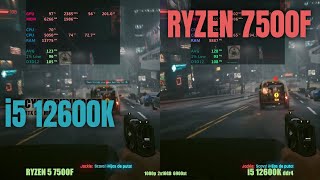 i5 12600k vs Ryzen 7500f in 2024 [upl. by Chaiken]