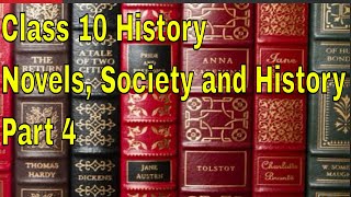 Class 10 HistoryNovels Society and HistoryPart 4 [upl. by Aserej]