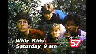 Whiz Kids TV show airing advertisement for Philly 57 from 1986 [upl. by Adrial902]