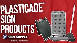 Plasticade Sign Products Available from JDS Sign Supply [upl. by Atiek]