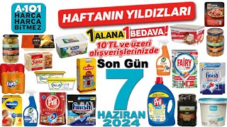 A101 1 ALANA 1 BEDAVA DETERJAN KAMPANYASI  A101 HAFTALIK İNDİRİMLER  A101 17 HAZİRAN İNDİRİMLERİ [upl. by Cheyney]