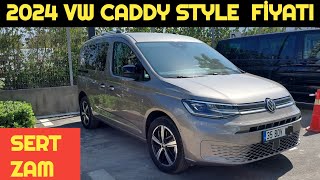 OCAK 2024 VW CADDY 2024 MODEL FİYATLARI AÇIKLANDI [upl. by Valina]