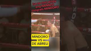 mindoro VS abreu fightsboxingshowdown boxing boxingevent boxingmatch boxingfight [upl. by Aehsal920]