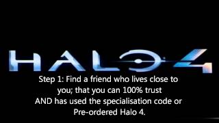 How to bypass the level 70 cap in Halo 4 without a codeOriginal [upl. by Dagley]