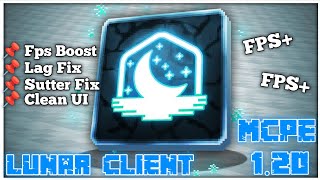 Lunar Client For Minecraft PE 120🔥 [upl. by Sheffield]