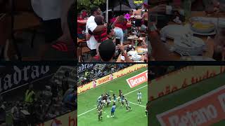 GOLAÇO DE COBERTURA TORCIDA DO FLAMENGO EXPLODE COM GOL DO PLATA NA FINAL DA COPA BETANO DO BRASIL [upl. by Nwahsud]