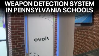 Weapons detection system being used in Pennsylvania schools [upl. by Andromede538]