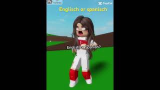 ENGLISCH OR SPANISCH [upl. by Aikimat570]