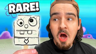 Opening Mystery SpongeBob Popsicle Figures Rare DoodleBob [upl. by Keryt]