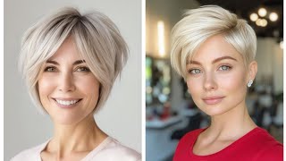 50 Most stylish pixie short Bob Haircuts and Hair diy ideas for womens [upl. by Kuster393]