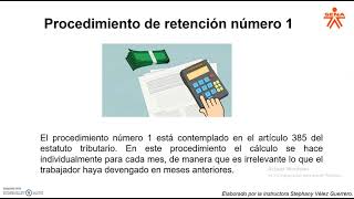 Retención en la Fuente por Salarios P1 2021 [upl. by Dyan]