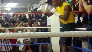 Floyd Mayweather Shadow Boxing at the Peacock Gym in London [upl. by Eyllom]