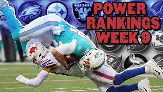 NFL Week 9 Power Rankings [upl. by Ogilvy]