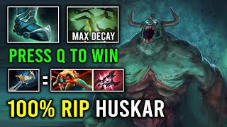 How to 100 Delete Huskar From Offlane with First Item Echo Sabre EZ Press Q to Win Undying Dota 2 [upl. by Ettelrac]