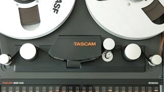 TASCAM MSR24S short overview [upl. by Eiduam]