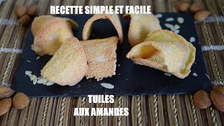 🍽 Recette pour des tuiles aux amandes savoureuses [upl. by Hanson]