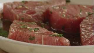 How to Make Easy Grilled Tuna Steaks  Tuna Recipe  Allrecipes [upl. by Orms]