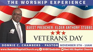 RHBC Live Worship Service Veterans Day 1152023 Elder Anthony Stubbs will bring the message [upl. by Beitz]