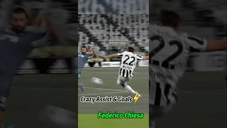 Brilliant Skills Chiesa at Juventus 🤤 shortvideo bestskils footballskils federicochiesa [upl. by Arinayed472]