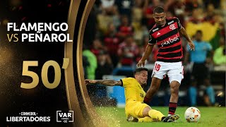 CONMEBOL LIBERTADORES  REVISIÓN VAR  FLAMENGO VS PEÑAROL [upl. by Aleen671]