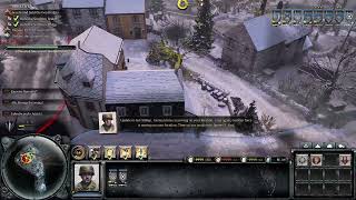 Company Of Heroes 2  Gameplay Walkthrough 4 Quren Stoumont St Vith Houffalize Cielle Viels [upl. by Bashuk]