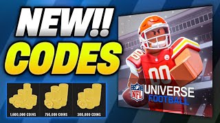 HURRY UP🎁💥 NFL UNIVERSE FOOTBALL CODES  ROBLOX ULTIMATE FOOTBALL CODES [upl. by Eenhpad680]